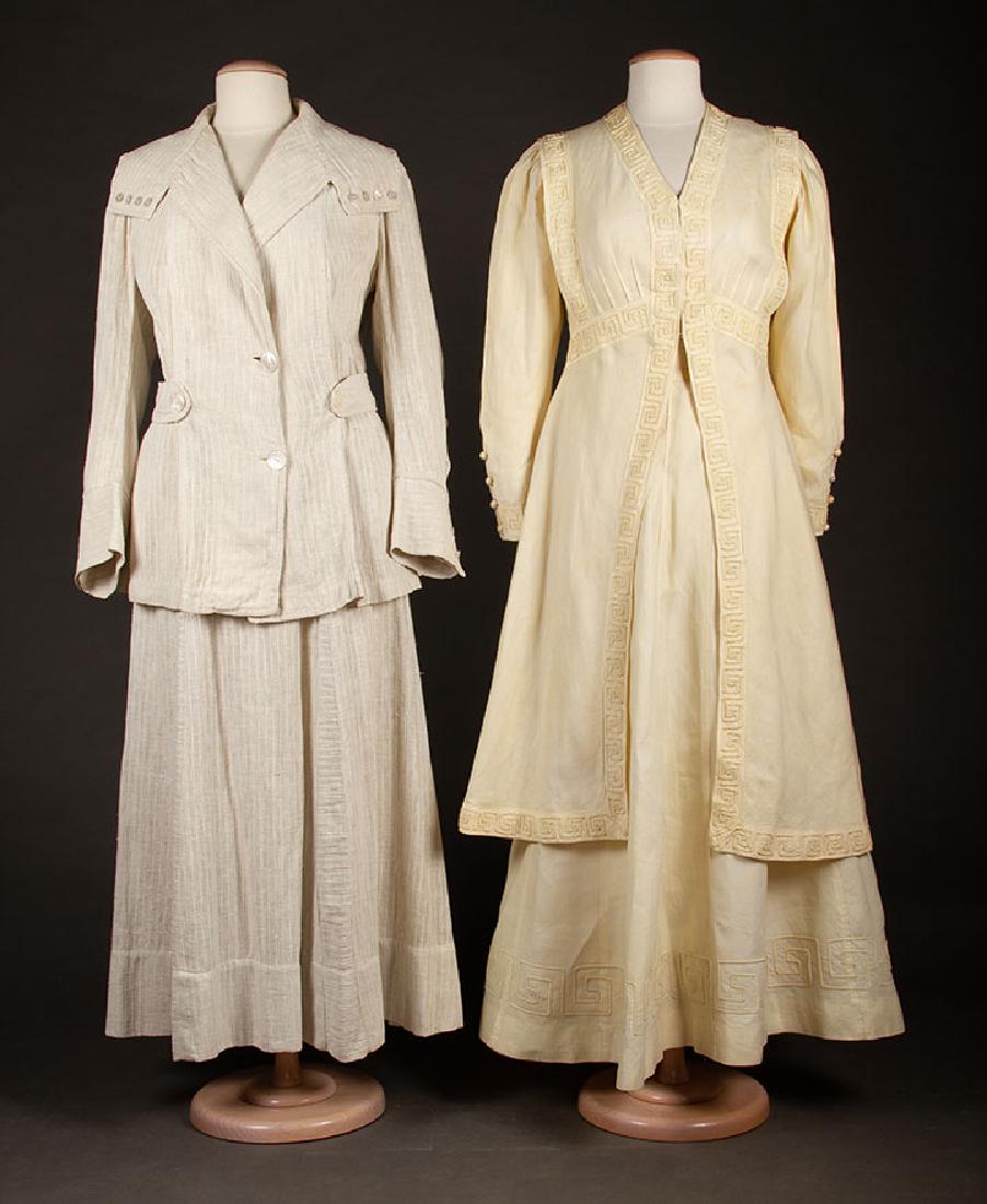 TWO LADIES' SUMMER WALKING SUITS, c. 1915 (1 of 10)