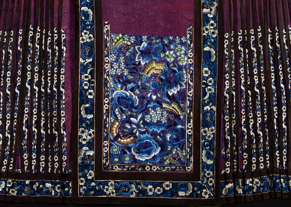 EMBROIDERED SILK WEDDING SKIRT, CHINA (1 of 10)