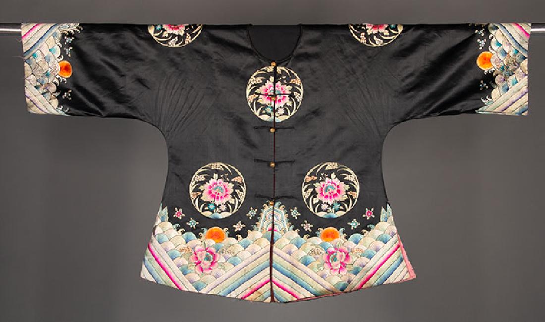 LOTUS EMBROIDERED JACKET, CHINA, c. 1930 (1 of 10)