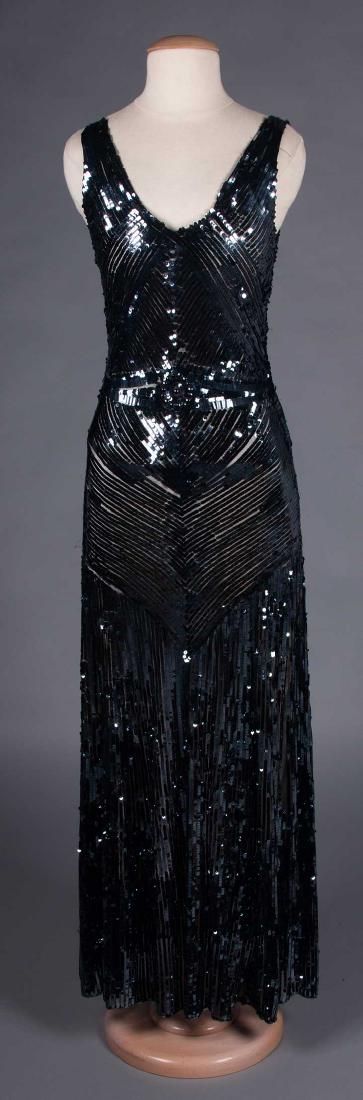 SEQUIN ENCRUSTED EVENING GOWN, 1930s (1 of 10)
