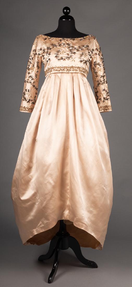SIMONETTA SATIN BALL GOWN, ROME, c. 1960 (1 of 10)