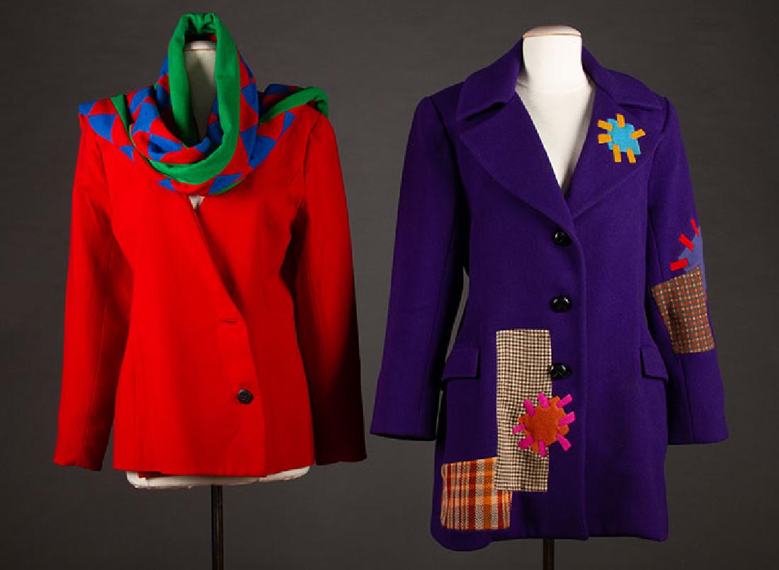 TWO CHRISTIAN FRANCIS ROTH WOOL JACKETS, c. 1992 (1 of 10)