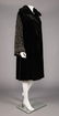 METALLIC BEADED VELVET EVENING COAT, PARIS, 1920s