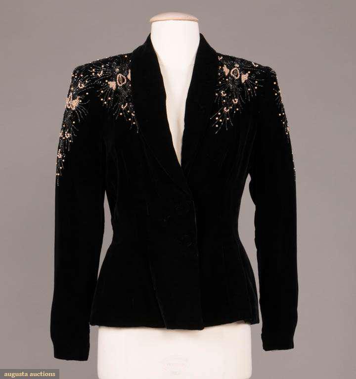SCHIAPARELLI INSPIRED EVENING JACKET, LATE 1930s (1 of 9)
