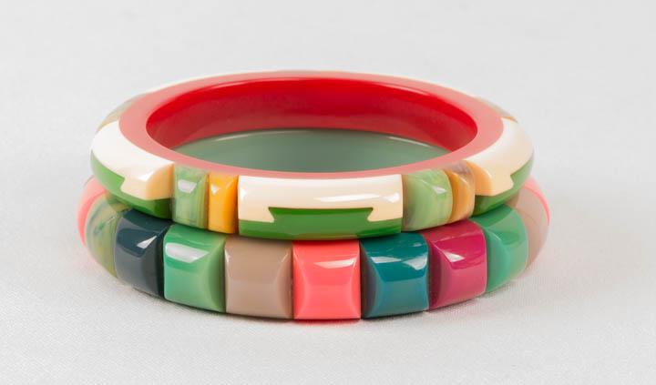 EIGHT SHULTZ BANGLE BRACELETS, AMERICA, MODERN (1 of 6)