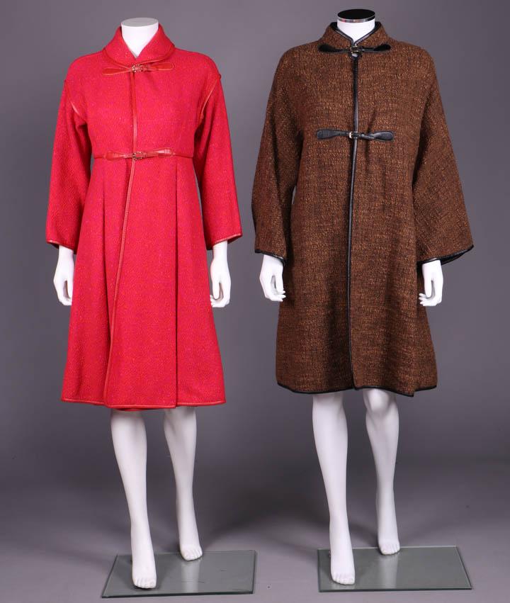 TWO WOOL BONNIE CASHIN DAY COATS, AMERICA, 1958-1965 (1 of 10)