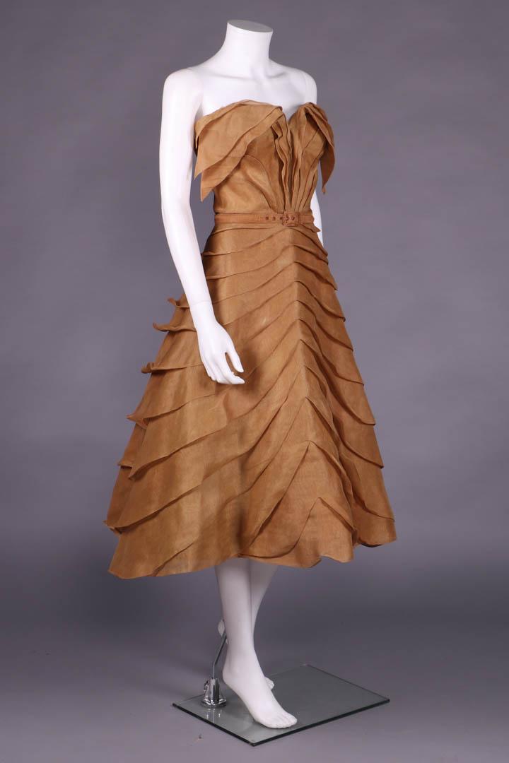 COUTURE MAGNANI PARTY DRESS, FLORENCE, ITALY, 1950s (1 of 13)