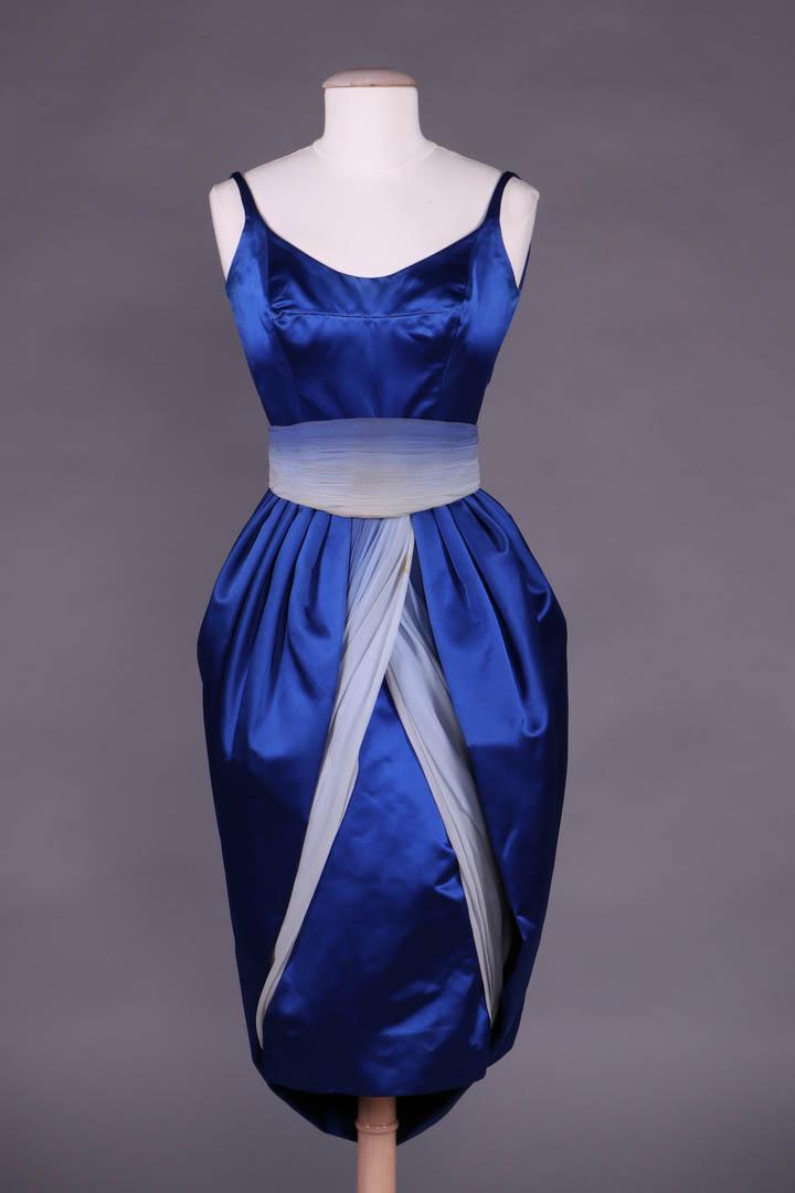 COUTURE EMILIO SCHUBERTH CONVERTIBLE DINNER DRESS, (1 of 10)