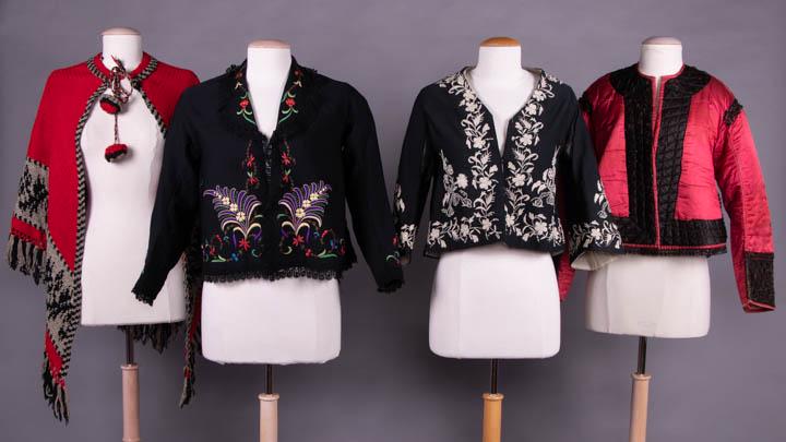 THREE JACKETS & ONE CAPE, 1860- 1870 (1 of 10)