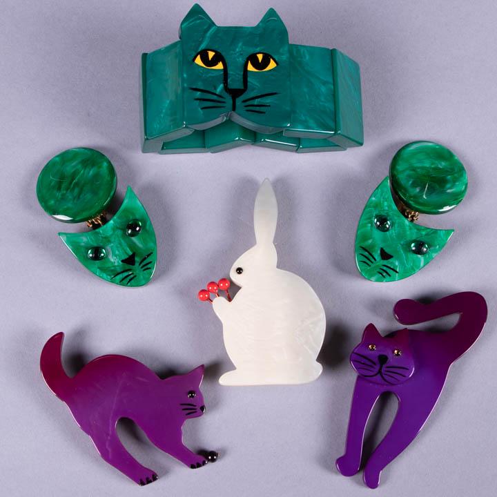 PAVONE GALALITH JEWELRY, FRANCE (1 of 8)