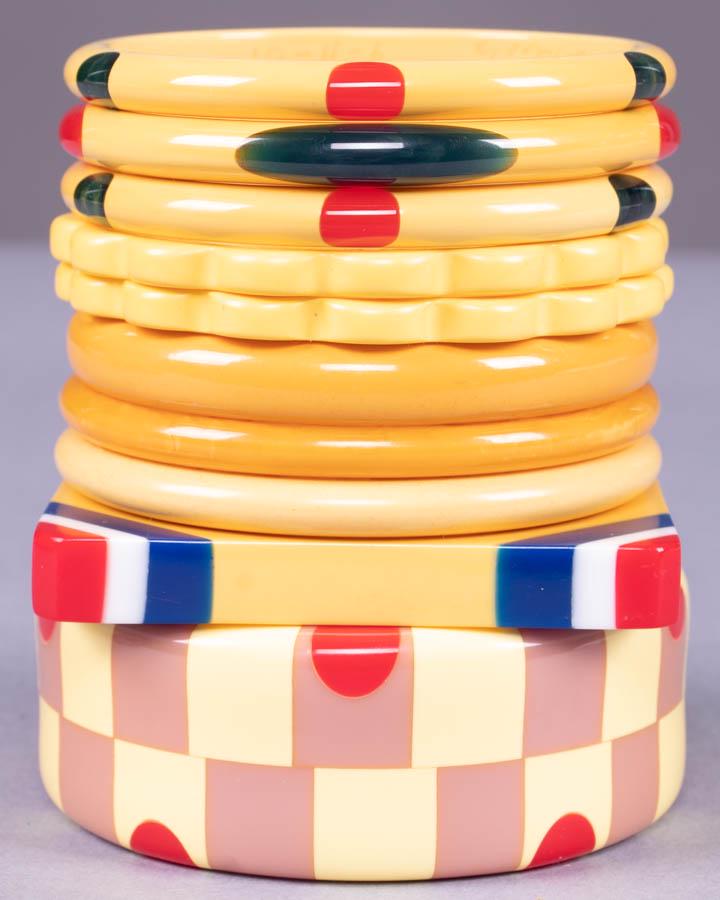 SHULTZ 9-11 COMMEMORATIVE & VINTAGE BANGLES, AMERICA (1 of 6)