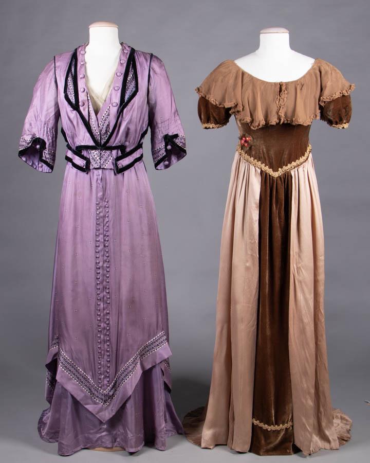 ONE DAY DRESS & ONE FANCY DRESS, 1912-1920s (1 of 10)