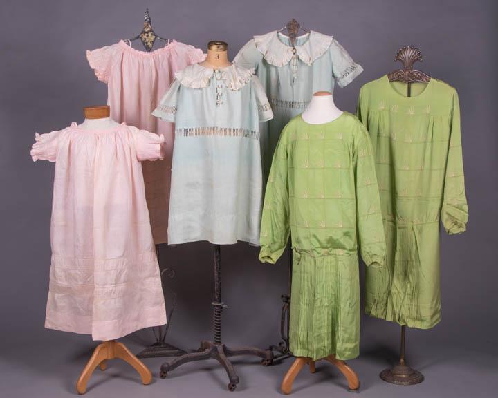 THREE SETS OF TWINS DRESSES, 1920s (1 of 10)