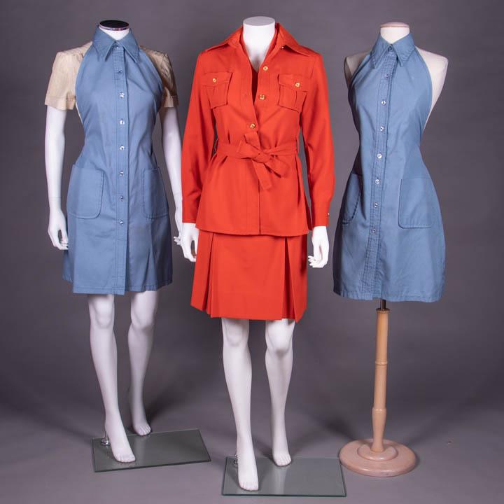 STAN HERMAN FOR TWA FLIGHT ATTENDANT ENSEMBLES, AMERICA (1 of 10)