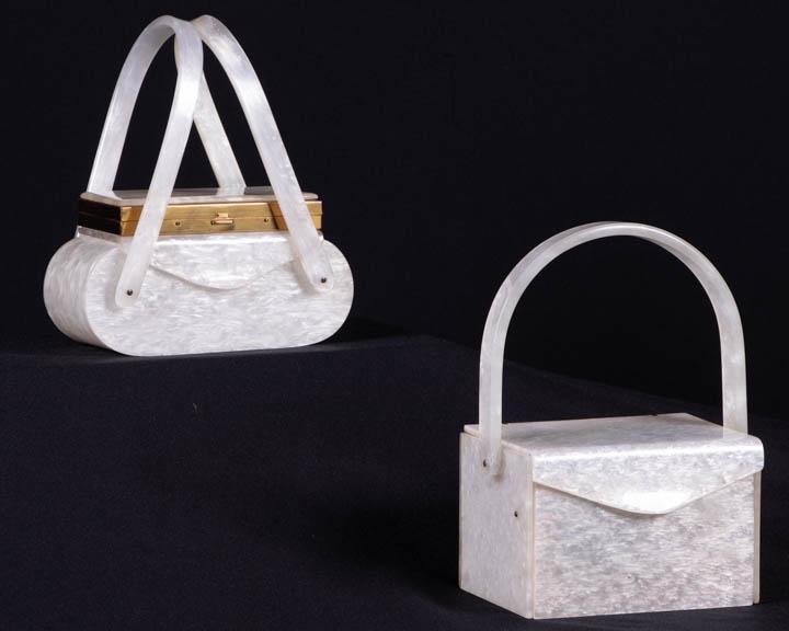 TWO WILARDY VANITY BOX BAGS, 1952-1953 (1 of 11)