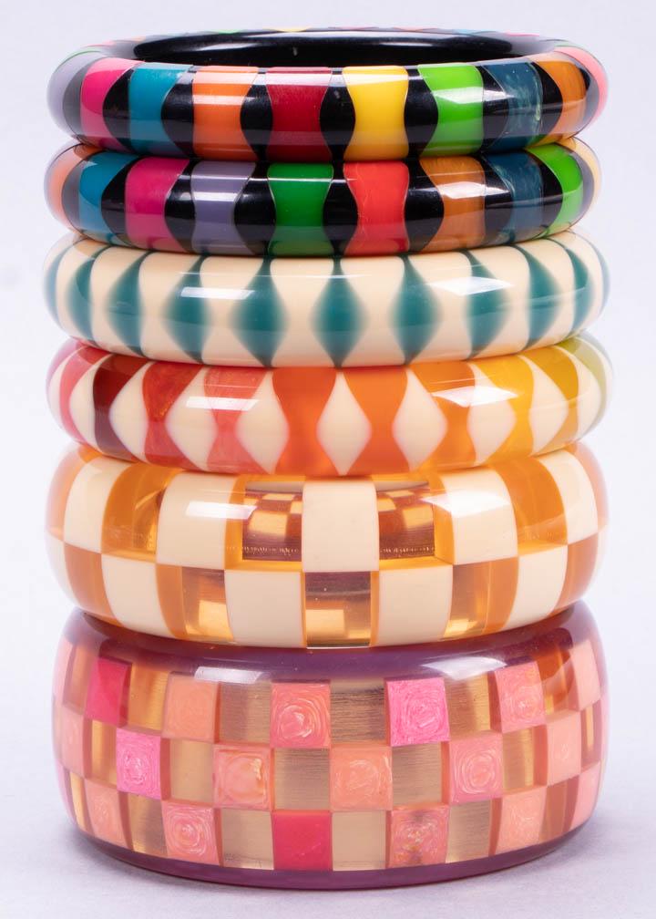 BRUCE PANTTI & J. EVANS BOWTIE BANGLES, AMERICA, MODERN (1 of 8)