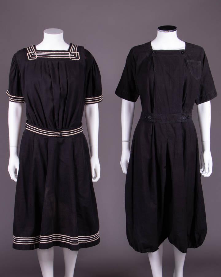 TWO LADIES GYMNASIUM SUITS, LOS ANGELES, 1910s (1 of 10)