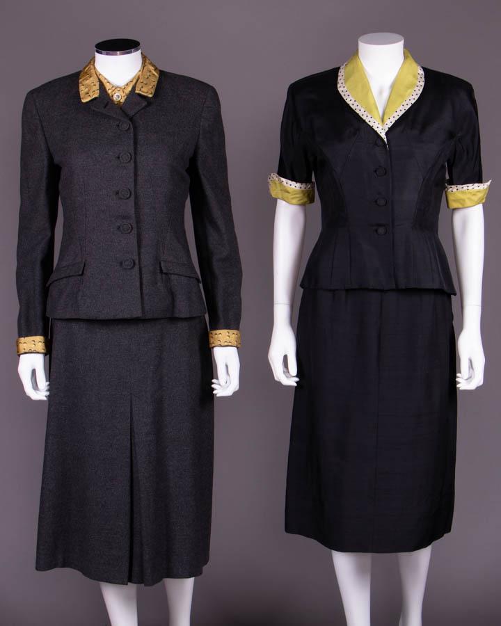 TWO SKIRT SUITS, AMERICA, 1950s (1 of 10)