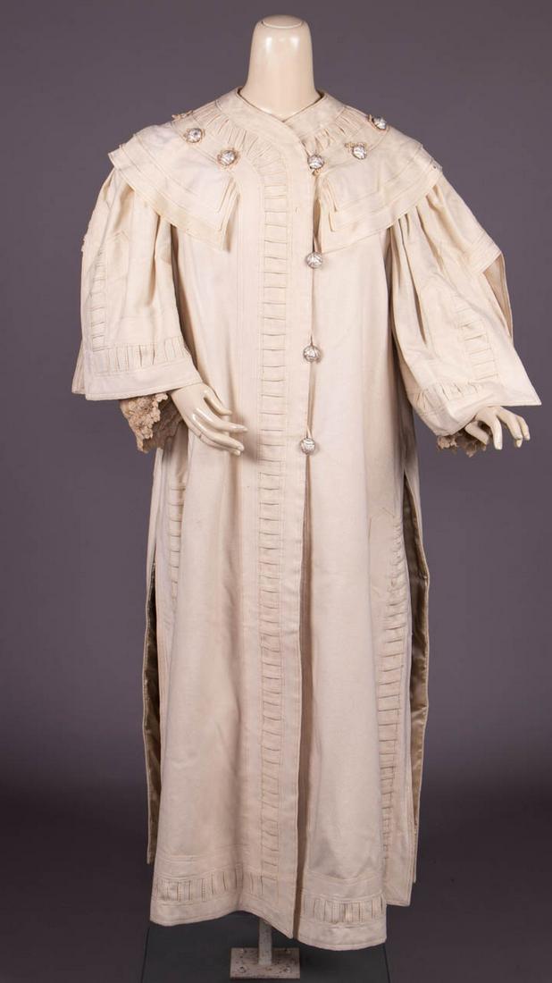 WOOL BROADCLOTH GREAT COAT, NEW YORK, c. 1908 (1 of 10)