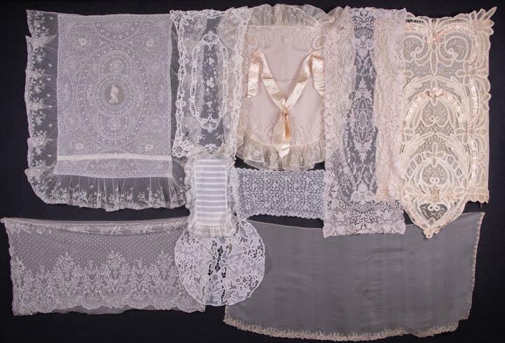 HOUSEHOLD TEXTILES & LRG TAPE LACE PATTERNS, 1890-1920s (1 of 10)