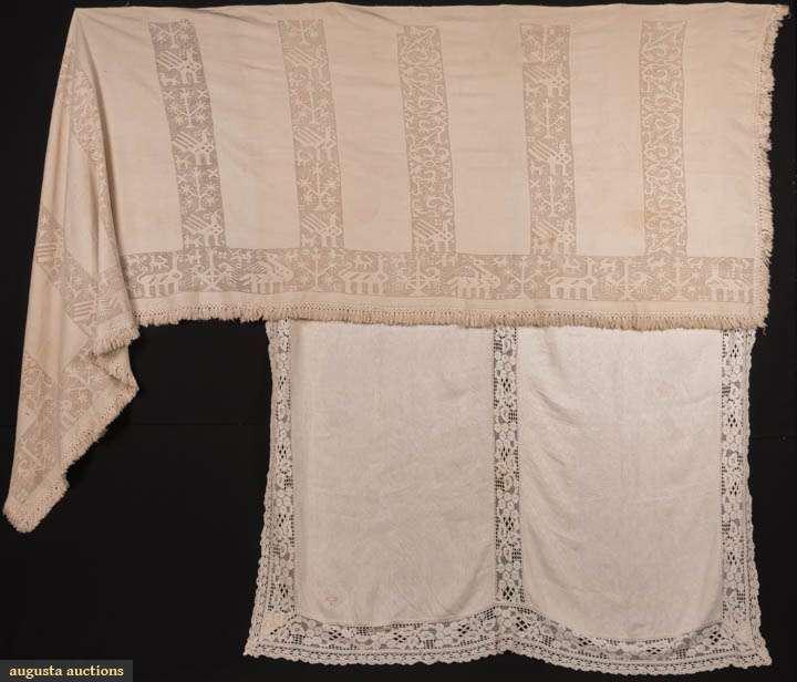 BED HANGING & COVERING & TWO ALTAR FRONTALS, ITALY (1 of 10)