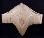 ART MODERNE LAME SHAWL, 1930s