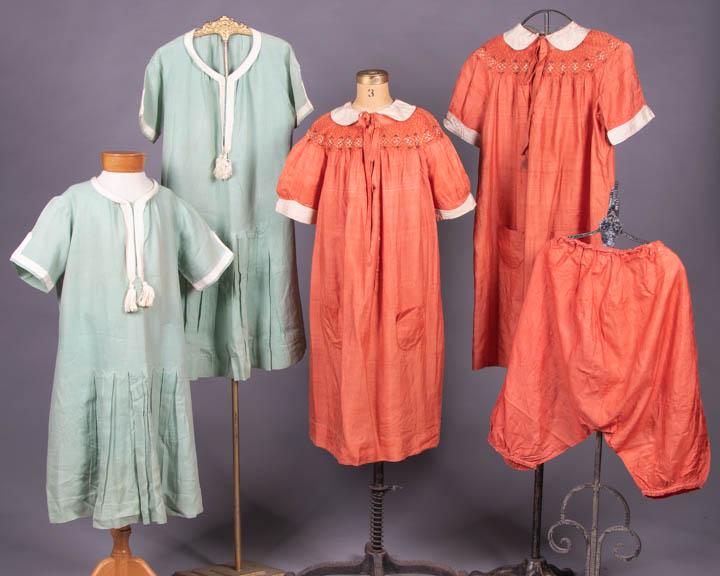 LIBERTY & CO TWINS DRESSES, LONDON, 1920s (1 of 9)