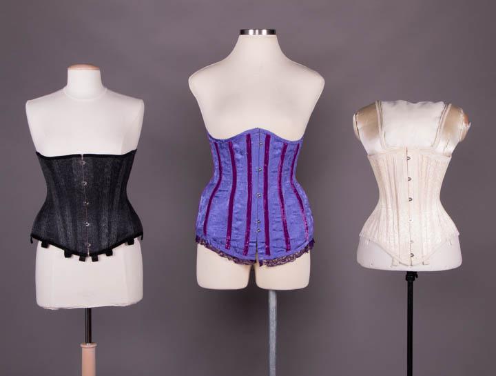 THREE REPRODUCTION CORSETS, AMERICA, 1960s (1 of 14)