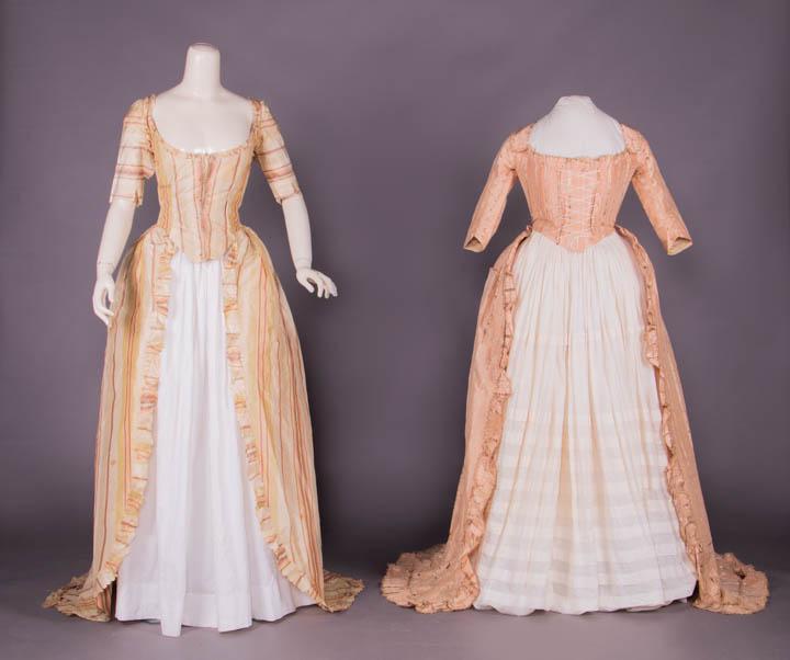 TWO ROBE Ã  l'ANGLAISE , LATE 18TH C (1 of 13)