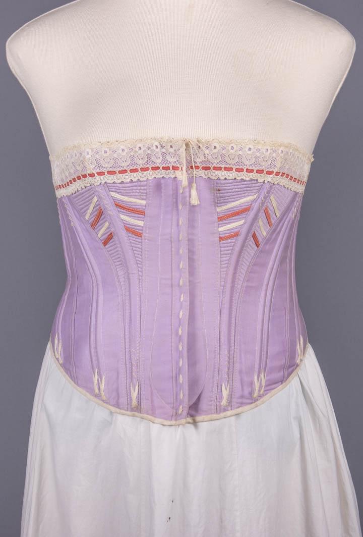 UNWORN SPOON BUSK CORSET, c. 1880 (1 of 10)