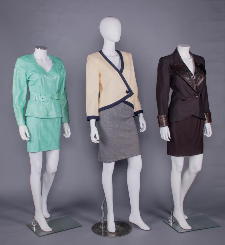 THREE DESIGNER SKIRT SUITS, FRANCE, 1980-1990s (1 of 11)