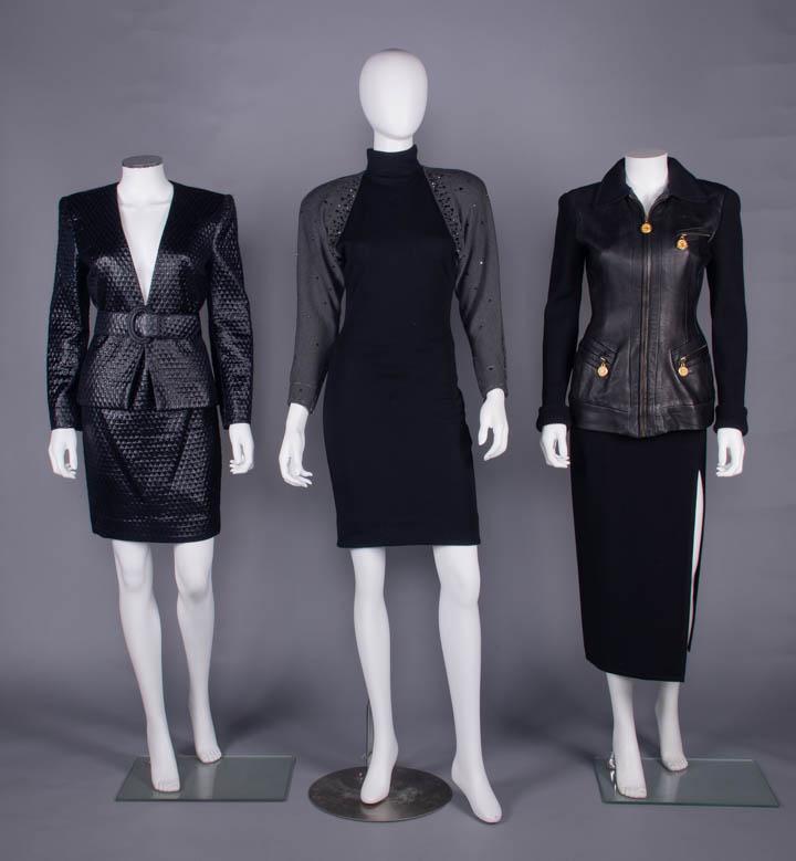 THREE DESIGNER ENSEMBLES, AMERICA, 1980-1990s (1 of 11)