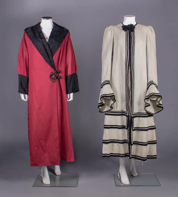 TWO WOOL OR CASHMERE COATS, AMERICA, 1910s (1 of 11)