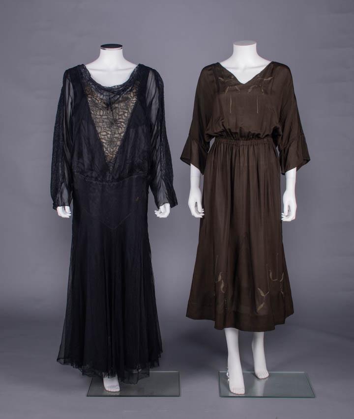 ONE EVENING & DAY DRESS, LATE 1910-EARLY 1920s (1 of 10)