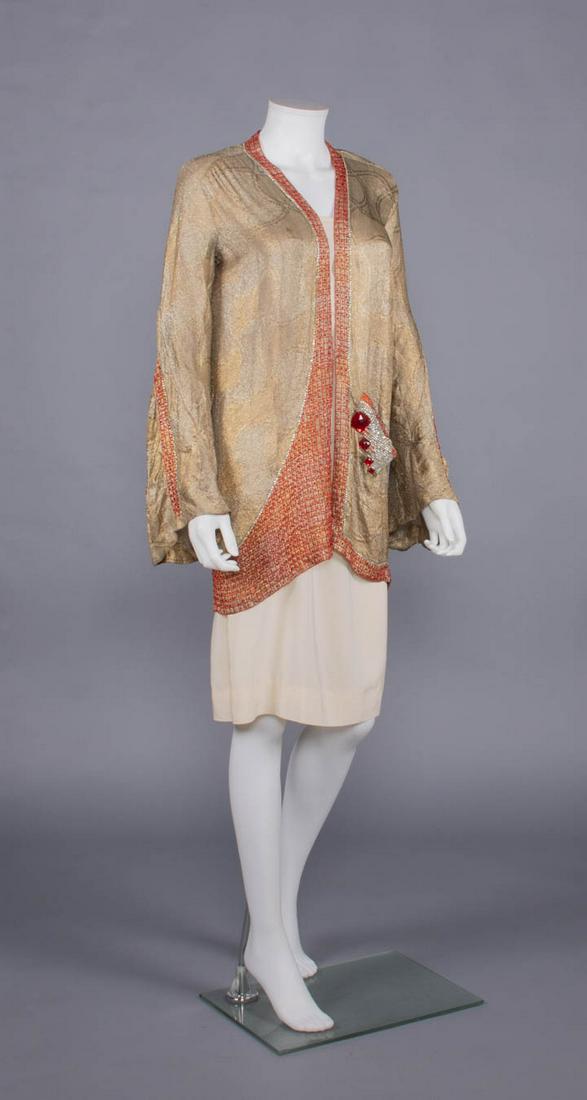 BEADED LAME EVENING JACKET, c. 1925 (1 of 10)
