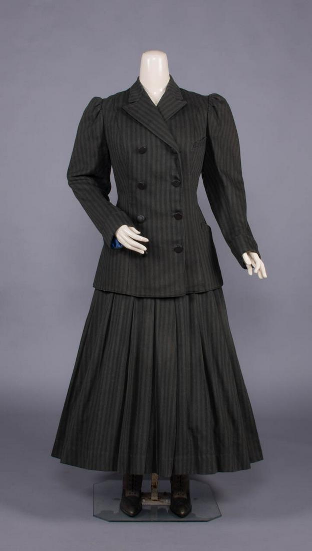 WOOL TWILL LADIES SPORTING ENSEMBLE, LATE 1890s (1 of 10)