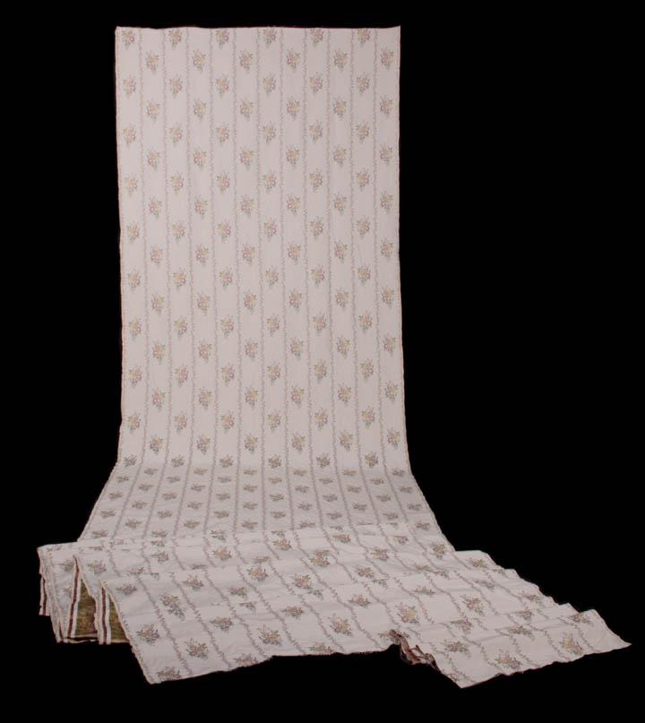 MASSIVE LENGTH OF BROCADE YARDAGE, 1920s (1 of 8)