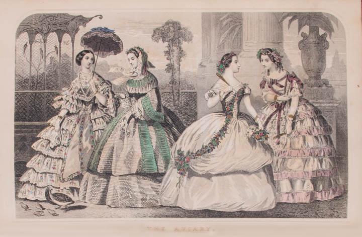 TWO GODEYS LADYS BOOKS, PHILADELPHIA, 1859 & 1868 (1 of 10)