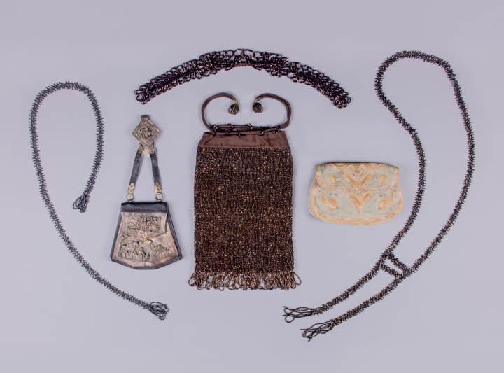 COLLECTION OF EVENING ACCESSORIES, FRANCE, 1910-1920s (1 of 10)