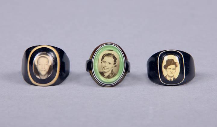 THREE PRISON RINGS, AMERICA, 1930-1940s (1 of 8)