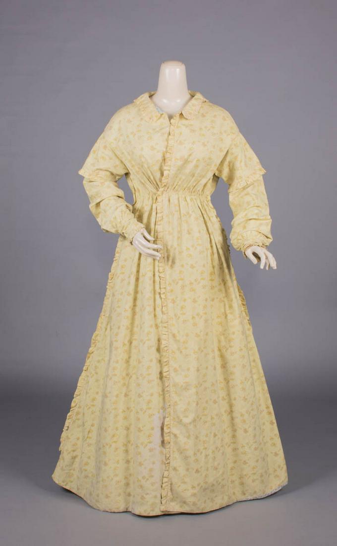 AT-HOME COTTON PELISSE, 1840s (1 of 10)