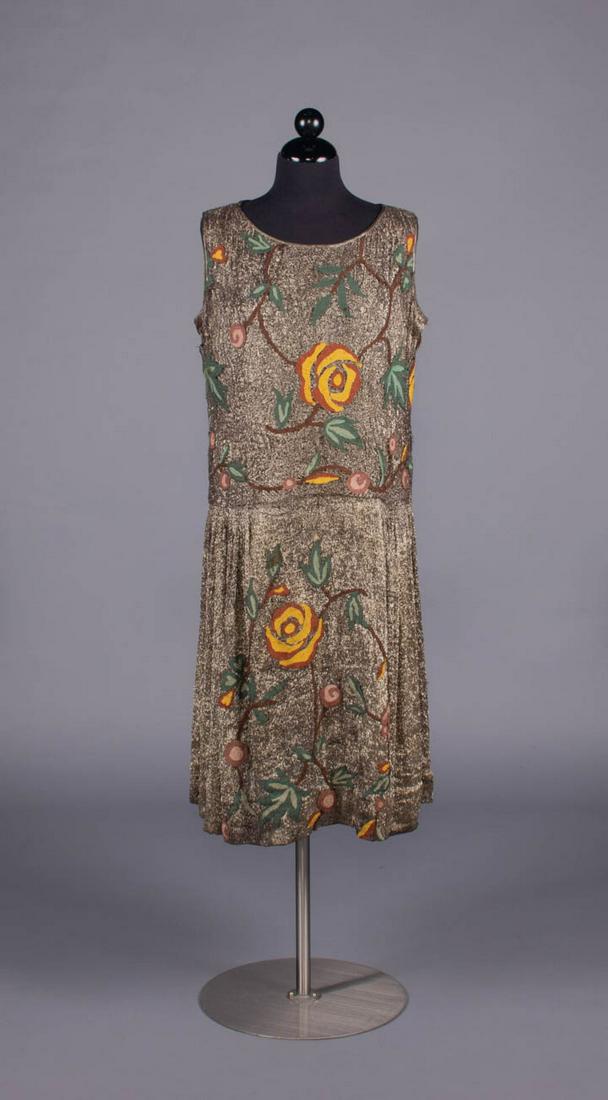 LAME' PARTY DRESS, c. 1928 (1 of 10)