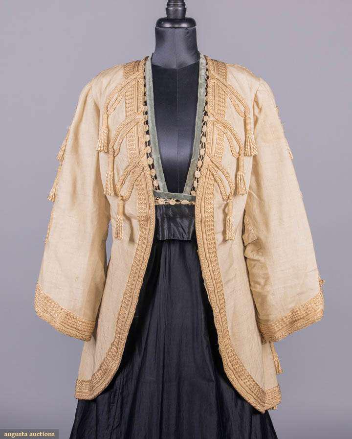 DRECOLL WALKING ENSEMBLE COAT, PARIS, c. 1910 (1 of 9)