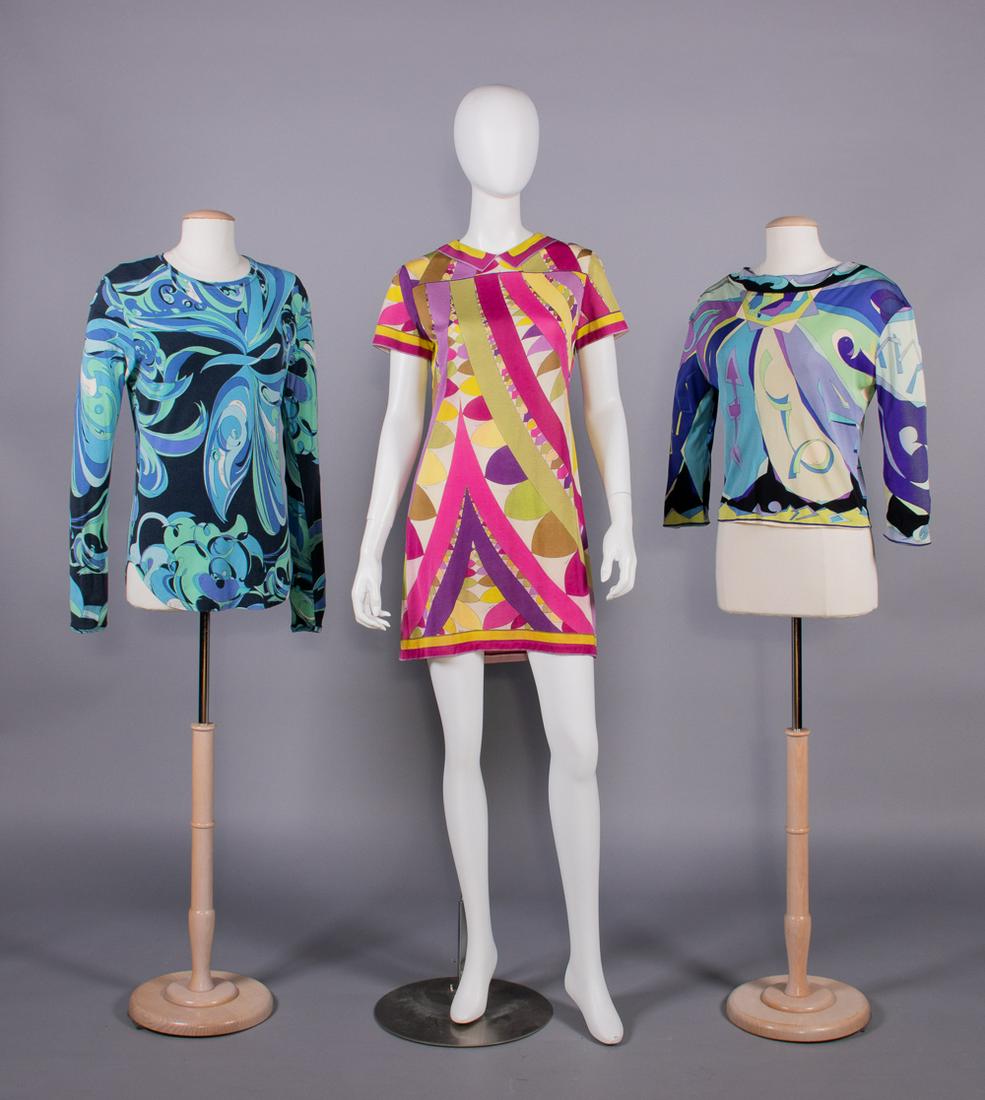 PUCCI MINI DRESS & SHIRTS, ITALY, LATE 20TH C (1 of 9)