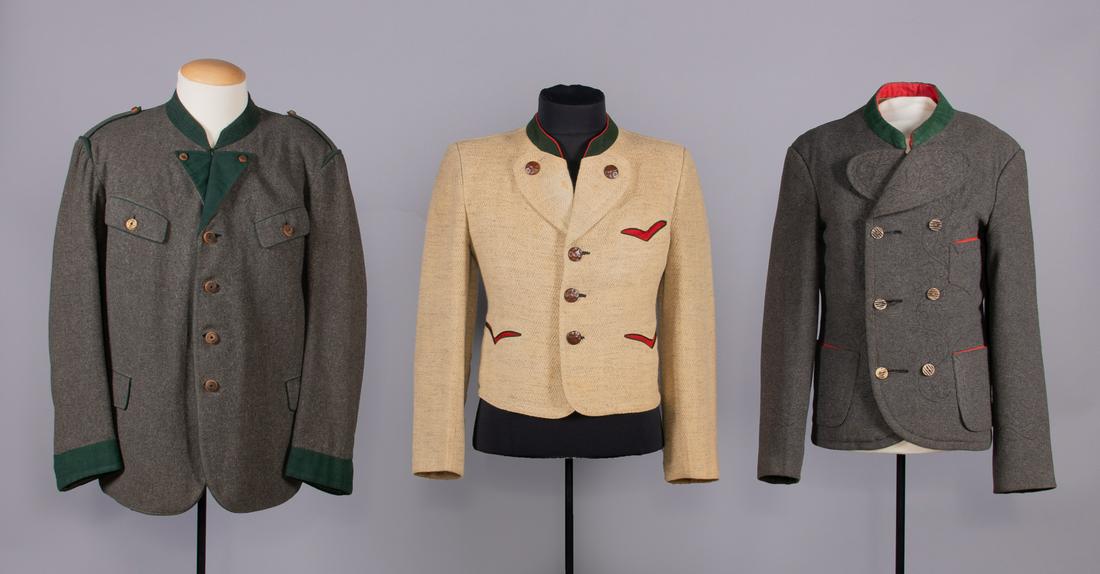 THREE TYROLEAN JACKETS, 1950s (1 of 10)