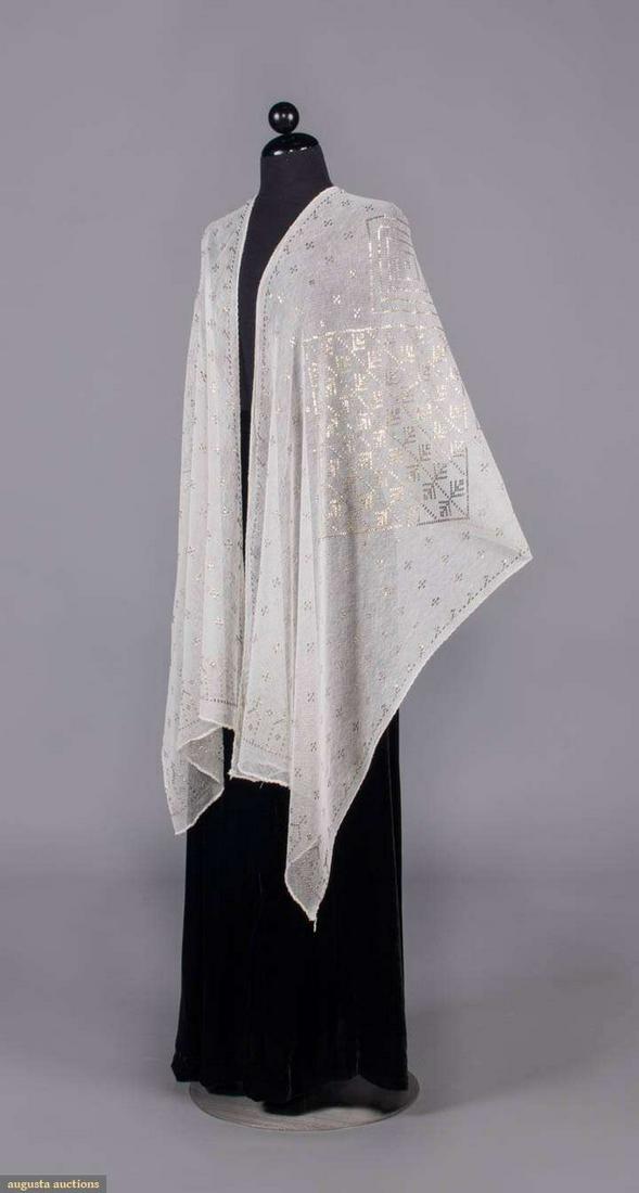 ASSUIT SHAWL, EGYPT, EARLY 20TH C (1 of 6)