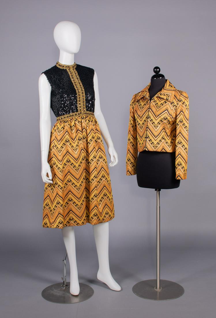 OSCAR DE LA RENTA COCKTAIL ENSEMBLE, AMERICA, 1970s (1 of 10)