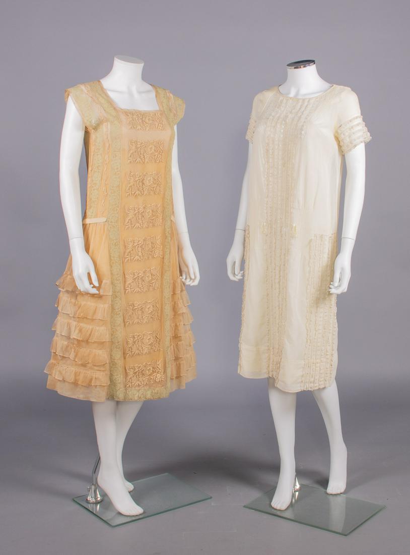 ONE PARTY & ONE DAY DRESS, MID 1920s (1 of 10)