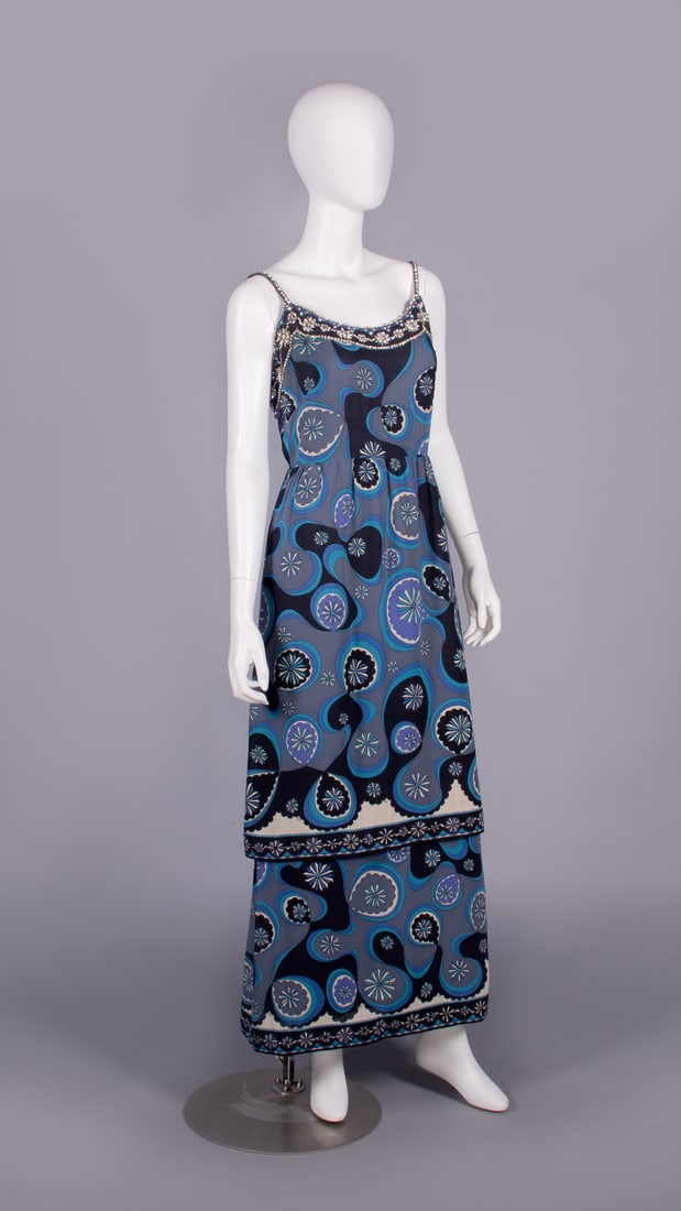 EMILIO PUCCI EMBROIDERED EVENING ENSEMBLE, ITALY, 1960s (1 of 10)