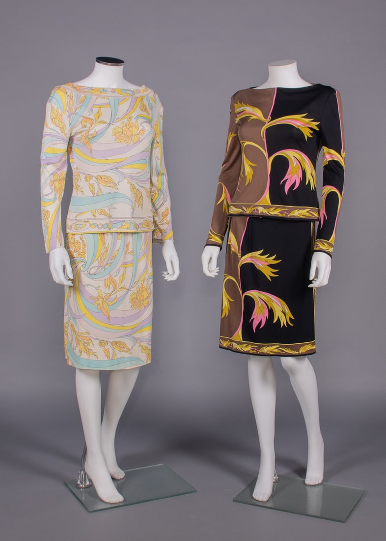 TWO EMILIO PUCCI DAY ENSEMBLES, ITALY, 1960s (1 of 11)